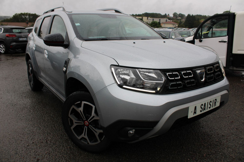 Dacia DUSTER III TCE 150 CV TECHROAD GPS 3D CAMÉRA USB JA 17 BLUETOOTH RÉGULATEUR ROUE DE SECOURS Essence GRIS HIGHLAND Occasion à vendre