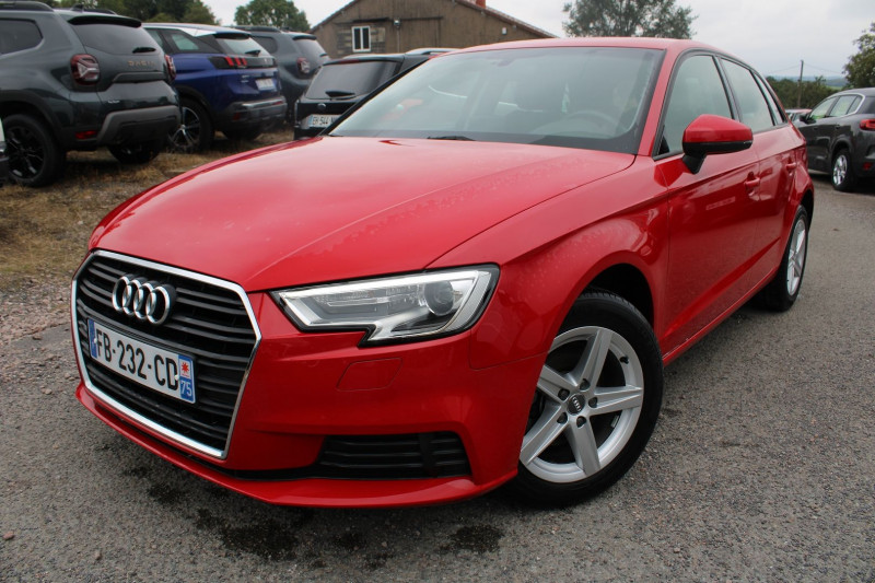 Photo 1 de l'offre de AUDI A3 SPORTBACK TFSI 115 CV SPORT GPS 3D LED JA 16 BLUETOOTH RÉGULATEUR RADAR BOITE S-TRONIC-7 à 19990€ chez Bougel transactions