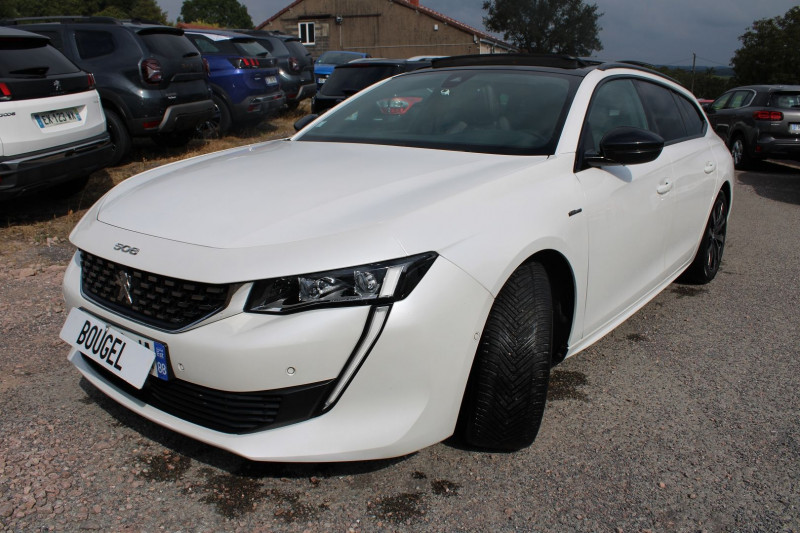 Photo 4 de l'offre de PEUGEOT 508 III SW 1L5 BLUEHDI 130 GT LINE EAT8 BOITE AUTO CAMÉRA GRAND GPS ABS TOIT PANO FULL LEDS à 23500€ chez Bougel transactions