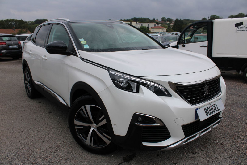 Peugeot 3008 III BLUE HDI 130 CV ALLURE GPS 3D CAMÉRA FULL LED ATTELAGE USB I-COKPIT RÉGULATEUR Diesel BLANC NACRÉ/NOIR Occasion à vendre