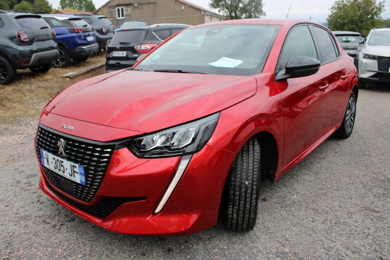 Photo 4 de l'offre de PEUGEOT 208 III ALLURE PACK 100 CV ESSENCE GPS CAMÉRA FULL LED JA 16 I-COKPIT BOITE AUTO EAT-8 à 21500€ chez Bougel transactions