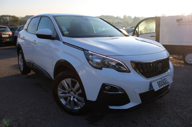 Peugeot 3008 III 1L5 BLUEHDI 130 CV ACTIVE BUSINESS GPS USB RÉGULATEUR BLUETOOTH RADARS LEDS  BV6 Diesel BLANC CRISTAL Occasion à vendre