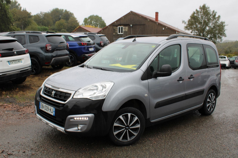 Peugeot PARTNER III TEPEE ESSENCE 110 CV CLIM AUTO CAMÉRA REGULATEUR BLUETOOTH ATTELAGE GPS USB LEDS Essence GRIS ARTENSE Occasion à vendre