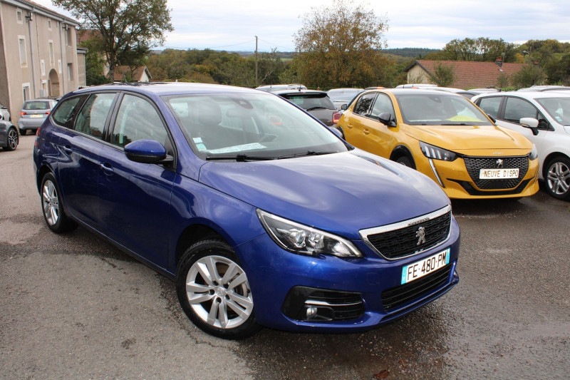 Peugeot 308 III SW 1L5 BLUEHDI 130 BUSINESS BOITE 6V GPS USB RÉGULATEUR BLUETOOTH CLIM AUTO  JA 16 Diesel BLEU MAGNETIC Occasion à vendre