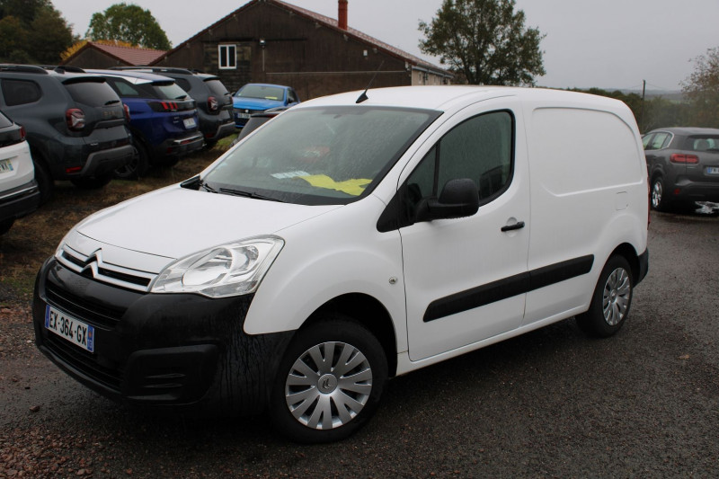 Citroen BERLINGO III 1L6 BLUEHDI BUSINESS 3 PLACES GPS USB RÉGULATEUR BLUETOOTH CLIMAT  9158 EUROS HT Diesel BLANC UTILE Occasion à vendre