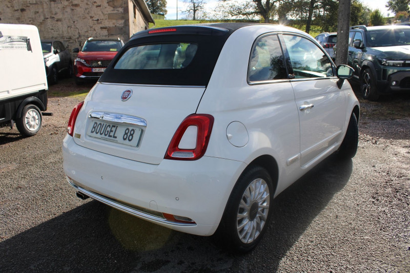 Photo 7 de l'offre de FIAT 500C CABRIOLET PACK LOUNGE 70 CV ÉCRAB TACTILE USB JA 15 RADAR BLUETOOTH RÉGULATEUR à 10990€ chez Bougel transactions