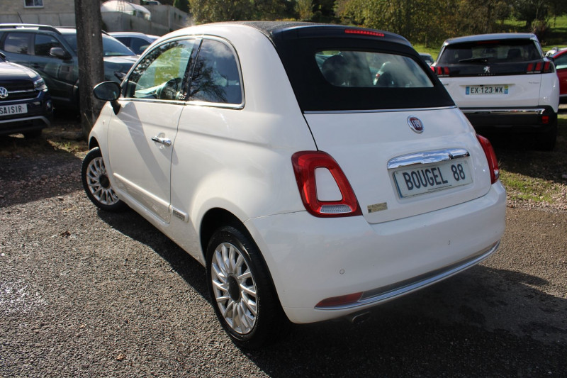 Photo 8 de l'offre de FIAT 500C CABRIOLET PACK LOUNGE 70 CV ÉCRAB TACTILE USB JA 15 RADAR BLUETOOTH RÉGULATEUR à 10990€ chez Bougel transactions