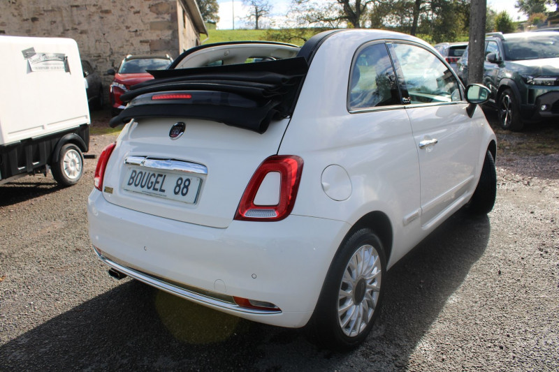 Photo 2 de l'offre de FIAT 500C CABRIOLET PACK LOUNGE 70 CV ÉCRAB TACTILE USB JA 15 RADAR BLUETOOTH RÉGULATEUR à 10990€ chez Bougel transactions