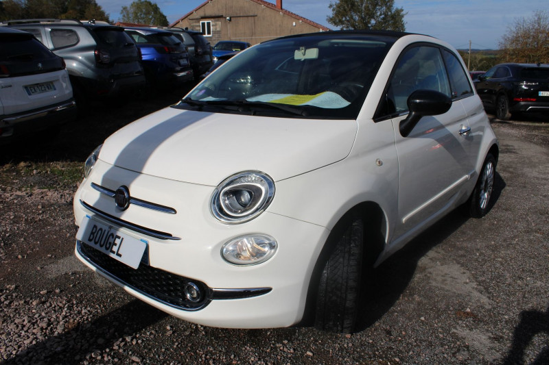 Photo 9 de l'offre de FIAT 500C CABRIOLET PACK LOUNGE 70 CV ÉCRAB TACTILE USB JA 15 RADAR BLUETOOTH RÉGULATEUR à 10990€ chez Bougel transactions