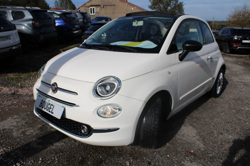 Photo 4 de l'offre de FIAT 500C CABRIOLET PACK LOUNGE 70 CV ÉCRAB TACTILE USB JA 15 RADAR BLUETOOTH RÉGULATEUR à 10990€ chez Bougel transactions