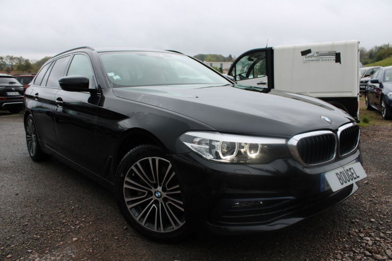 Bmw SERIE 5 TOURING (G31) 530IA XDRIVE 252CH SPORT STEPTRONIC EURO6D-T Essence NOIR PUISSANT Occasion à vendre