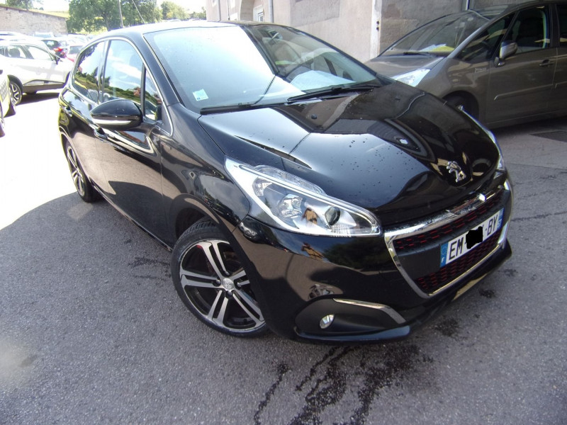 Peugeot 208 II 1L6 BLUEHDI 100 CV GT SPORT TURBO DIESEL Diesel NOIR PERLA Occasion à vendre