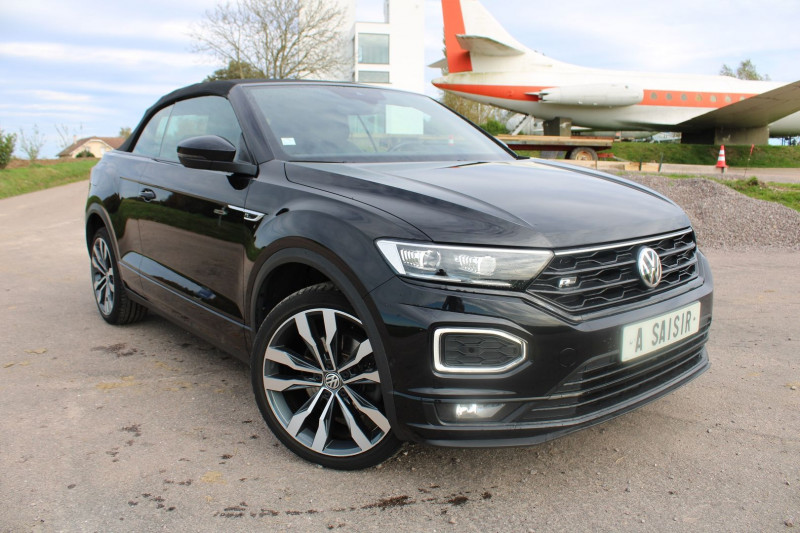 Photo 6 de l'offre de VOLKSWAGEN T-ROC CABRIOLET R-LINE TSI 150 CV GPS 3D FULL LED MP3 CAMÉRA I-COKPIT USB JA 19 BOITE AUTO DSG-7 à 28900€ chez Bougel transactions