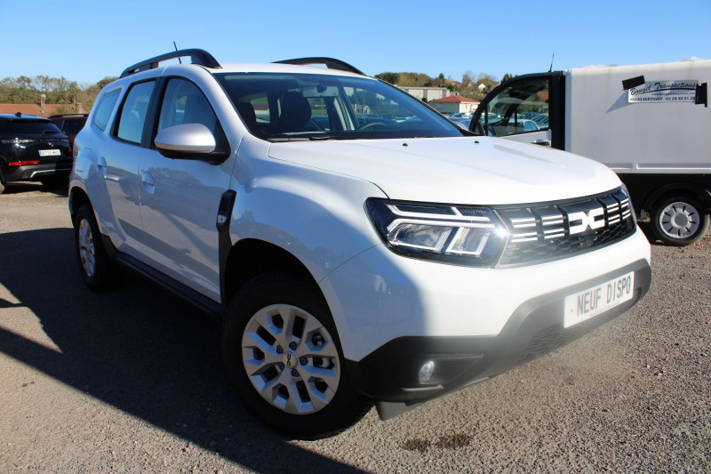 Dacia DUSTER 5 BLUE DCI 115 CV EXPRESSION  4X4  GPS CARPLAY JA 16 FULL LED USB RADAR RÉGULATEUR Diesel BLANC GLACIER Occasion à vendre