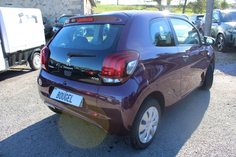 Photo 2 de l'offre de PEUGEOT 108 II 1.0 E-VTI 69CV 3P  LASER USB DIRECTION ASSISTÉE COLOR OF NIGHT à 6800€ chez Bougel transactions