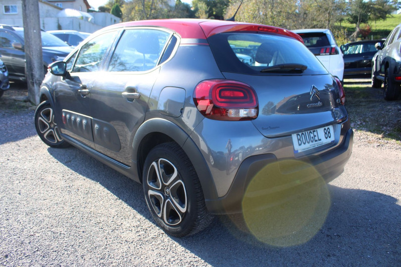 Photo 4 de l'offre de CITROEN C3 III SHINE 82 CV ESSENCE GPS 3D CLIM MP3 USB  MÉTAL BI-TON RADAR BLUETOOTH RÉGULATEUR à 9990€ chez Bougel transactions