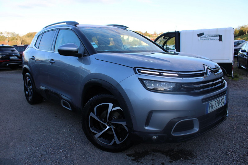 Citroen C5 AIRCROSS BLUEHDI 180 EAT8 BOITE AUTO SHINE GPS CAMÉRA CUIR FULL LEDS REGULATEUR ATTELAGE Diesel GRIS ARTENSE Occasion à vendre