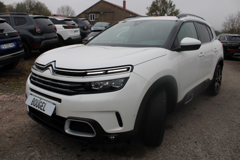 Photo 4 de l'offre de CITROEN C5 AIRCROSS SHINE BLUE HDI 130 CV GPS 3D CAMÉRA FULL LED ATTELAGE JA 19 USB BOITE AUTO EAT-8 à 21990€ chez Bougel transactions