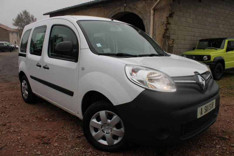 Renault KANGOO II 1L5 BLUE DCI TREND CLIM AUDIO MP3 USB RE GRIP CONTROL BLUETOOTH RADAR RÉGULATEUR Diesel BLANC MINERAL Occasion à vendre