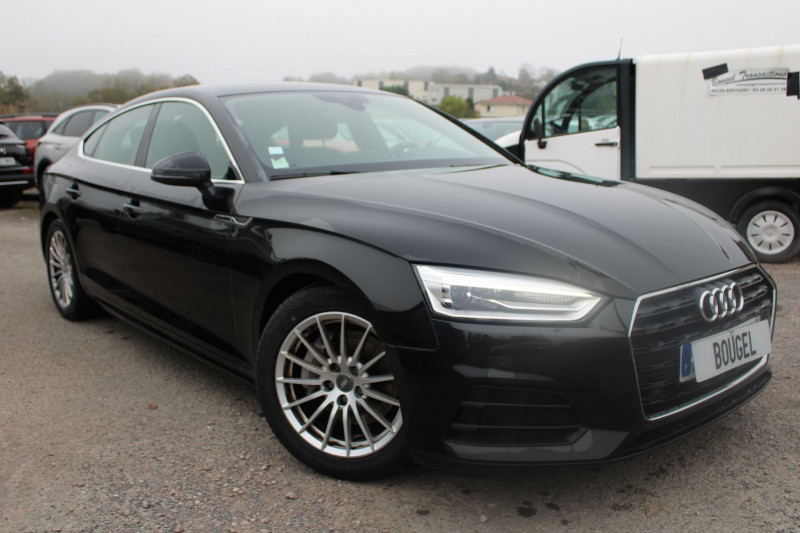 Audi A5 SPORTBACK S-TRONIC 2L TDI 190 CV BUSINESS PACK BOITE AUTO REGULATEUR BLUETOOTH GPS USB Diesel GRIS ANTHRACITE Occasion à vendre