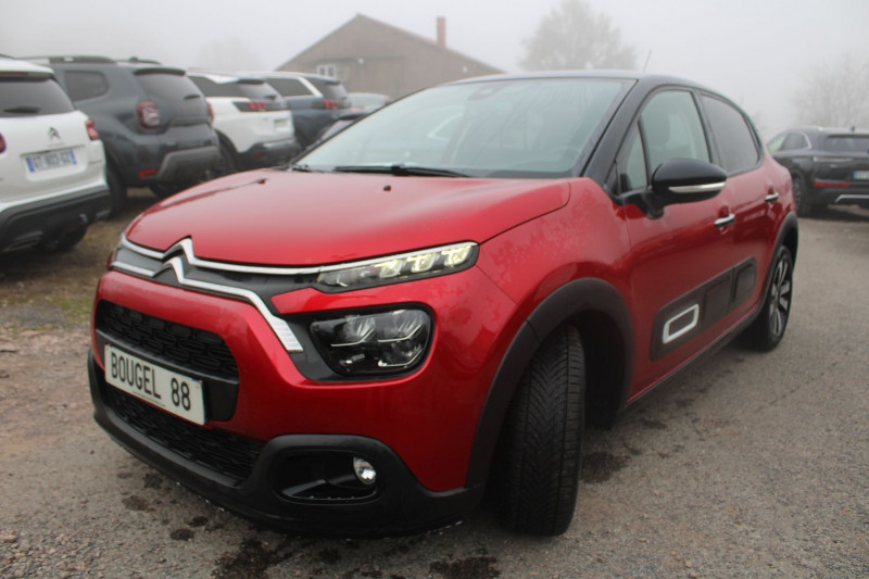 Photo 4 de l'offre de CITROEN C3 PHASE 4 SHINE BICOLOR 1L2 ESSENCE 83 GPS LINK RÉGULATEUR BLUETOOTH FULL LEDS CLIM AUTO à 13990€ chez Bougel transactions