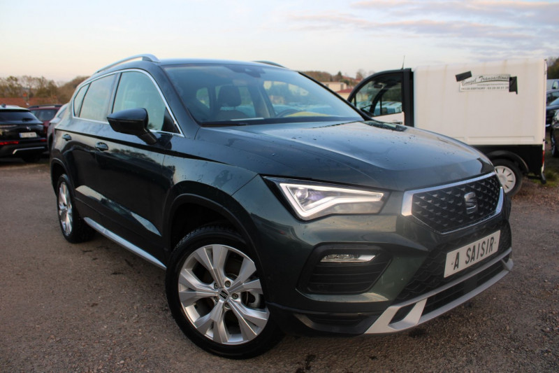 Seat ATECA 2L TDI 150 CV XPERIENCE GPS 3D CAMÉRA FULL LED RE USB JA 18 I-COKPIT PARK ASSIST Diesel VERT CAMOUFLAG Occasion à vendre