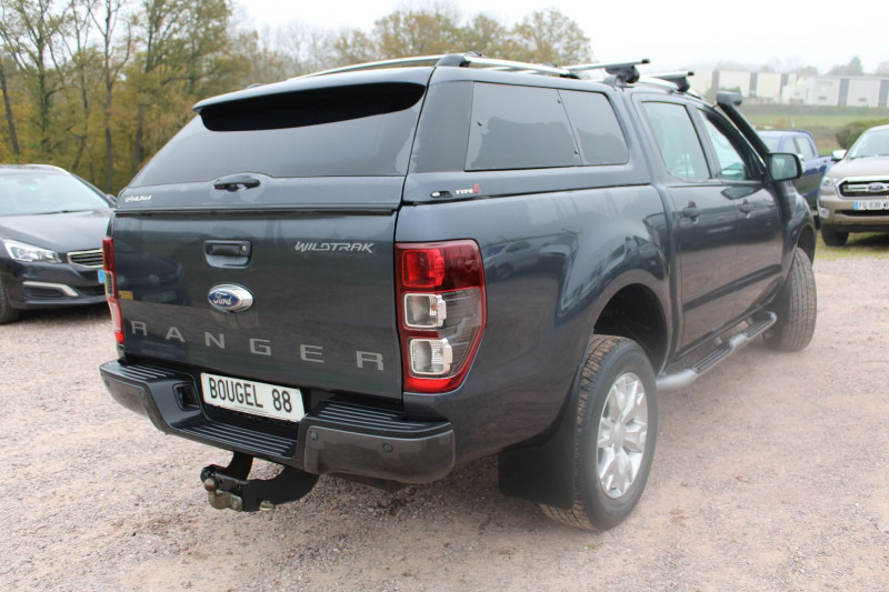 Photo 3 de l'offre de FORD RANGER 4X4 WILDTRACK 3L2 TDCI 200CV HARTOP BLUETOOTH REGULATEUR CAMÉRA GPS USB ATTELAGE à 24500€ chez Bougel transactions