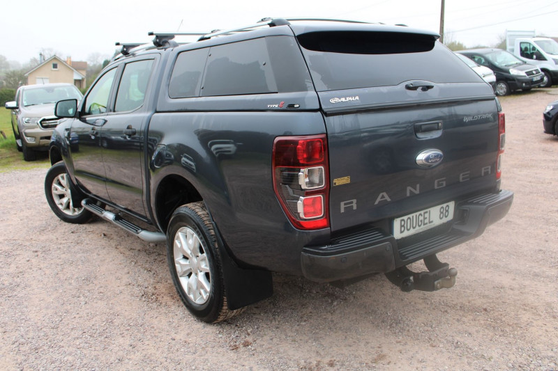 Photo 4 de l'offre de FORD RANGER 4X4 WILDTRACK 3L2 TDCI 200CV HARTOP BLUETOOTH REGULATEUR CAMÉRA GPS USB ATTELAGE à 24500€ chez Bougel transactions