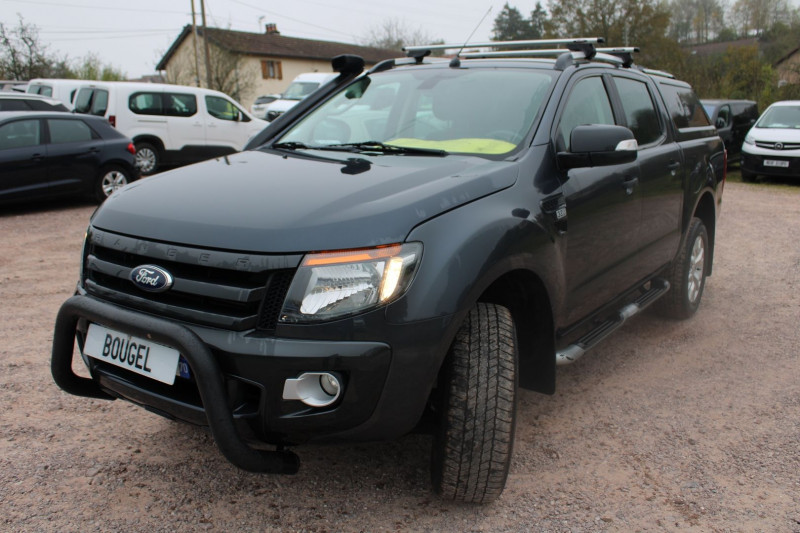 Photo 6 de l'offre de FORD RANGER 4X4 WILDTRACK 3L2 TDCI 200CV HARTOP BLUETOOTH REGULATEUR CAMÉRA GPS USB ATTELAGE à 24500€ chez Bougel transactions