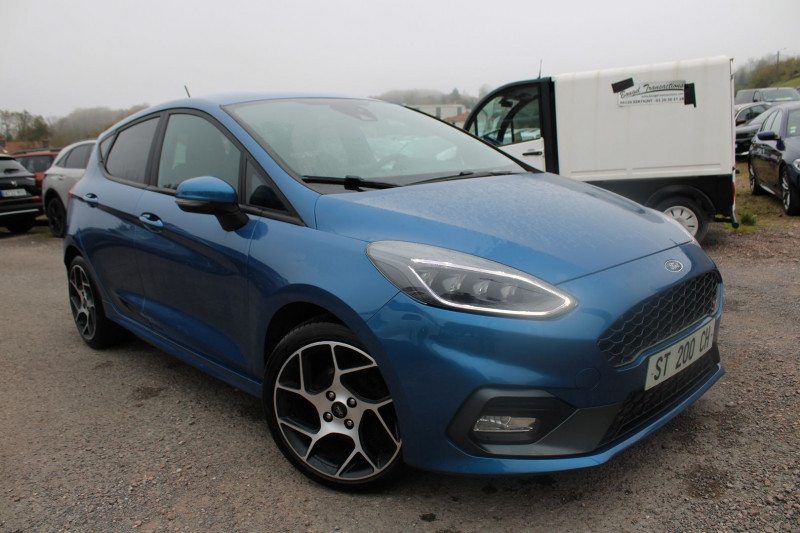 Ford FIESTA 1.5 ECOBOOST 200CH ST 5P Essence BLEU SPORTIUM Occasion à vendre