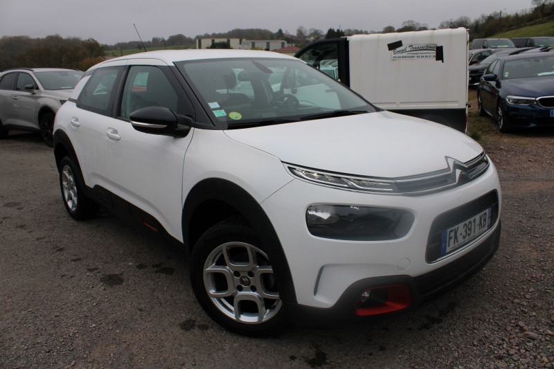 Citroen C4 CACTUS II FEEL BLUE HDI 100 CV ÉCRAN TACTILE USB JA 16 ATTELAGE RADAR BLUETOOTH RÉGULATEUR Diesel BLANC BANQUISE Occasion à vendre