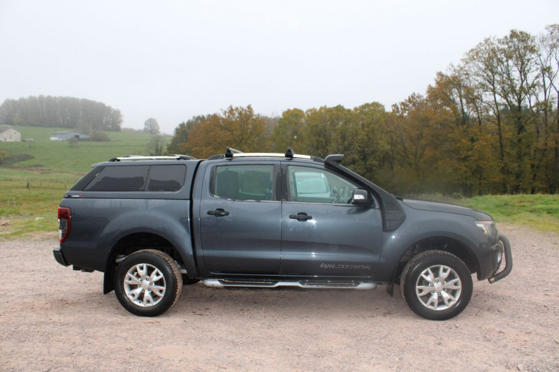 Photo 8 de l'offre de FORD RANGER 4X4 WILDTRACK 3L2 TDCI 200CV HARTOP BLUETOOTH REGULATEUR CAMÉRA GPS USB ATTELAGE à 24500€ chez Bougel transactions