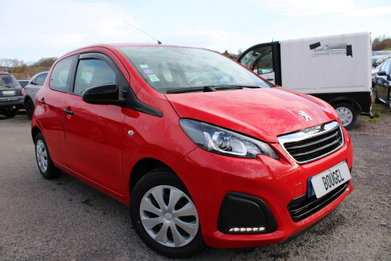 Peugeot 108 III ACCESS VTI 72 CV ESSENCE AUDIO MP3 USB ORDINATEUR DE BORD LIMITEUR ROUE SECOURS Essence ROUGE SCARLET Occasion à vendre