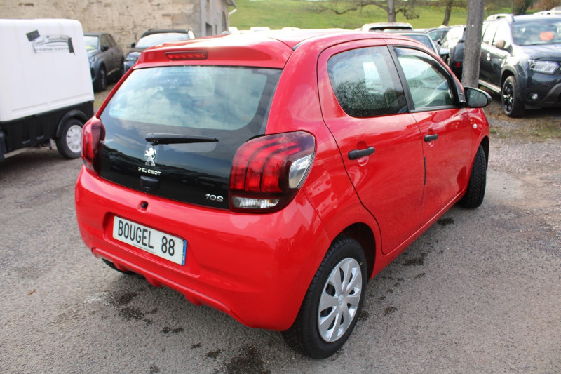 Photo 3 de l'offre de PEUGEOT 108 III ACCESS VTI 72 CV ESSENCE AUDIO MP3 USB ORDINATEUR DE BORD LIMITEUR ROUE SECOURS à 8990€ chez Bougel transactions