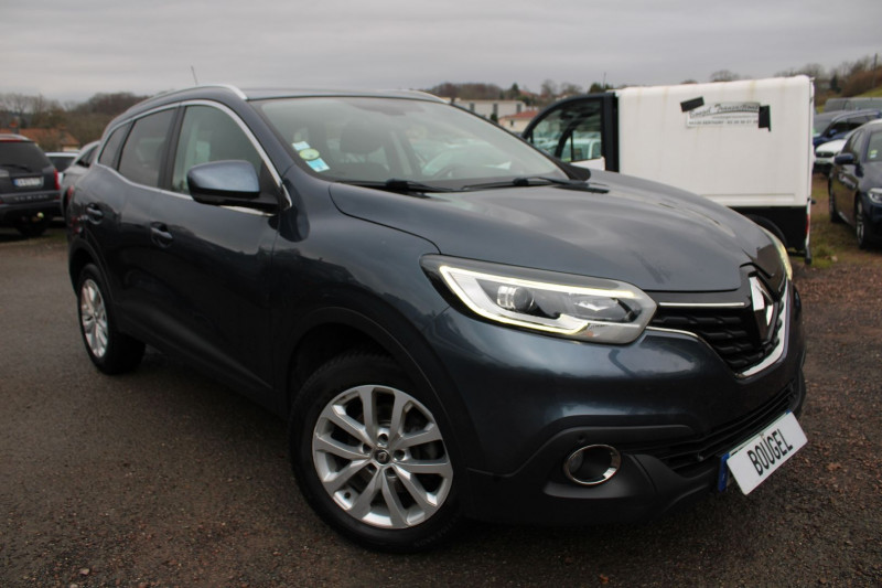 Renault KADJAR ENERGY ZEN ECO² 1L5 DCI 110 CV GPS 3D CLIM USB JA 17 RADAR BLUETOOTH RÉGULATEUR Diesel GRIS TITANIUM Occasion à vendre