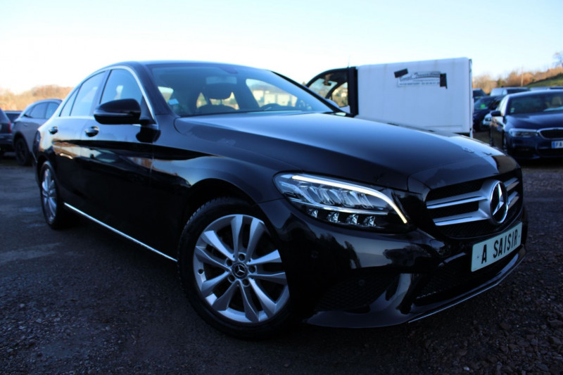 Mercedes-Benz CLASSE C 200 D 150CH BUSINESS LINE 9G-TRONIC Diesel NOIRE EMERAUDE Occasion à vendre