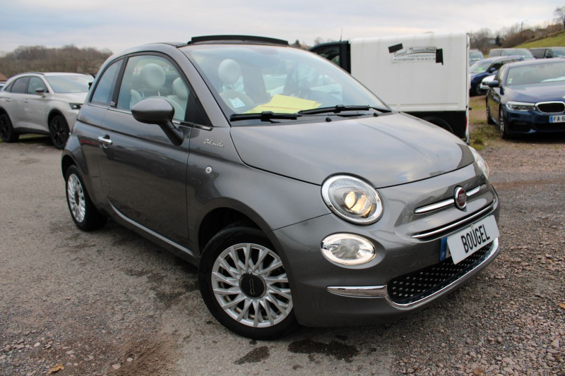 Photo 4 de l'offre de FIAT 500C CABRIOLET DOLCEVITA HYBRIDE GPS CONNECT USB RÉGULATEUR BLUETOOTH CUIR LEDS CLIM à 13200€ chez Bougel transactions