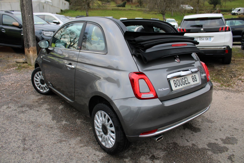 Photo 2 de l'offre de FIAT 500 II C CABRIOLET DOLCEVITA HYBRIDE GPS CONNECT USB RÃGULATEUR BLUETOOTH CUIR LEDS CLIM à 13200€ chez Bougel transactions