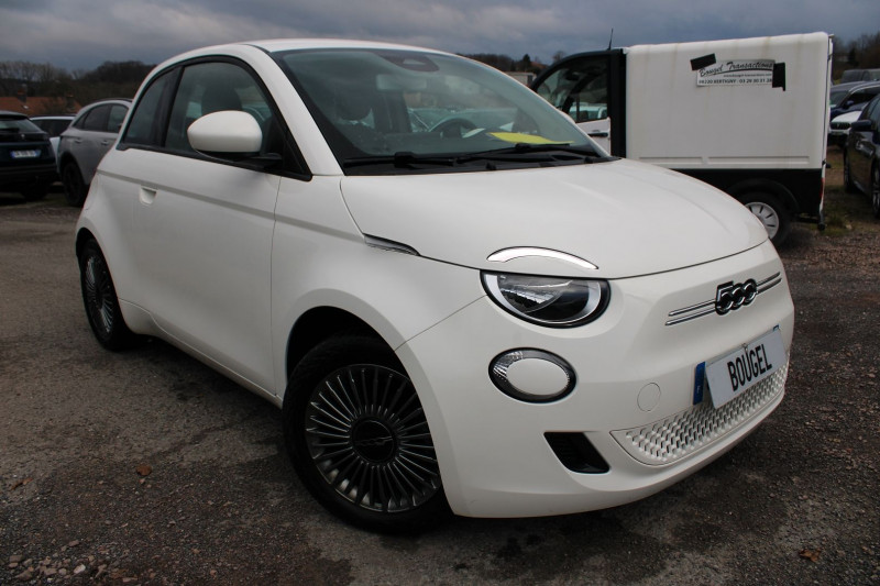 Fiat 500 III I-CONE 42 KW/H ELECTRIQUE 118 CV GPS 3D CAMÉRA USB JA 16 RÉGULATEUR BOITE AUTO Electrique BLANC CRISTAL Occasion à vendre