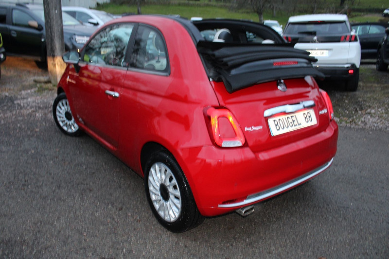 Photo 6 de l'offre de FIAT 500C CABRIOLET DOLCEVITA HYBRIDE GPS CONNECT USB RÉGULATEUR BLUETOOTH CUIR LEDS CLIM à 12990€ chez Bougel transactions