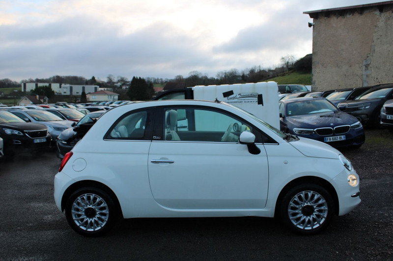 Photo 5 de l'offre de FIAT 500 II C LOUNGE CABRIOLET CLIM 70 CV U-CONNECT USB CITY JA 15 RADAR BLUETOOTH RÃGULATEUR à 9990€ chez Bougel transactions