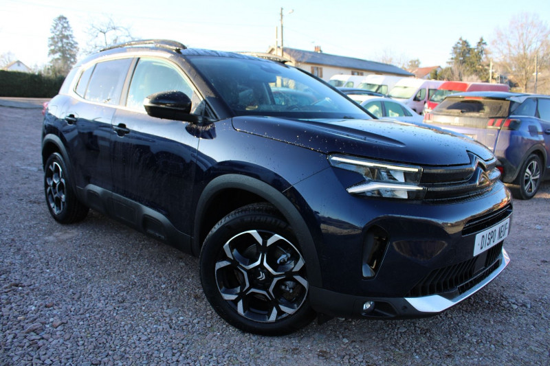 Citroen C5 AIRCROSS II MAX BLUE HDI 130 CV GPS 3D CAMÉRA FULL LED I-COKPIT USB JA 18 BOITE AUTO EAT-8 Diesel ECLIPSE/TOIT NOIR Occasion à vendre