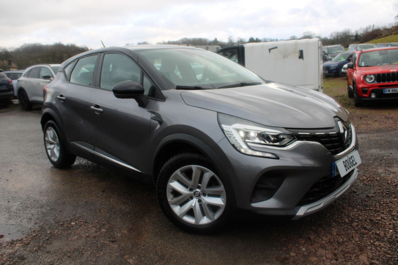 Renault CAPTUR 4 TCE 130 CV BUSINESS Essence GRIS / TOIT NOIR Occasion à vendre