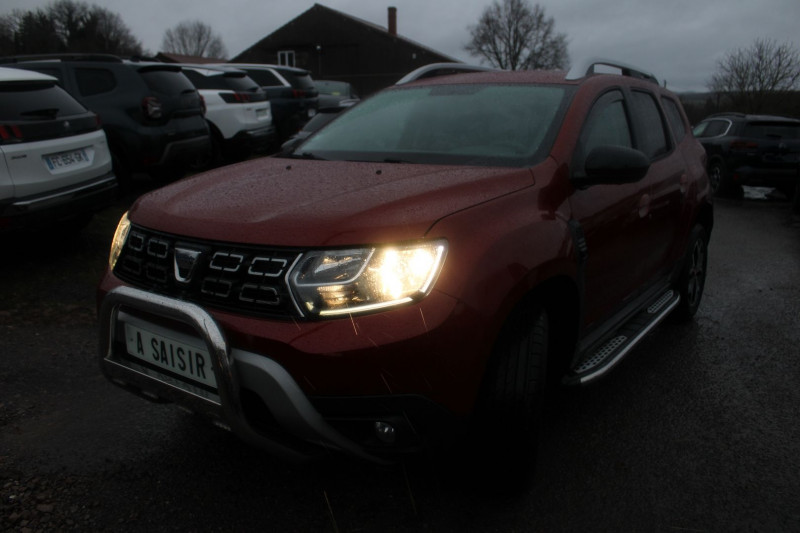 Photo 5 de l'offre de DACIA DUSTER III BLUEDCI 115 CV TECHROAD BOITE 6V DIESEL CAMÉRA 360 JANTES 17 ABS GPS  ATTELAGE à 16500€ chez Bougel transactions