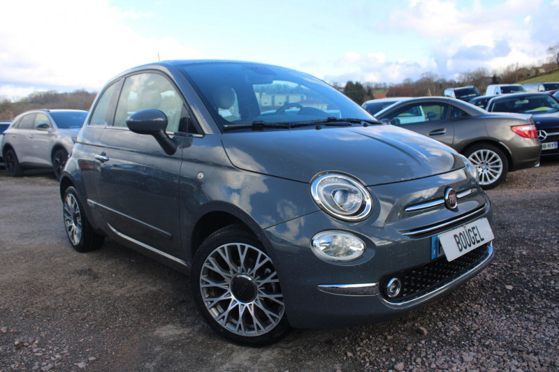 Fiat 500 II POP STAR 70 CV ESSENCE GPS 3D TOIT PANO RE JA 16 USB RADAR BLUETOOTH RÉGULATEUR Essence GRIS MAGNETIC Occasion à vendre