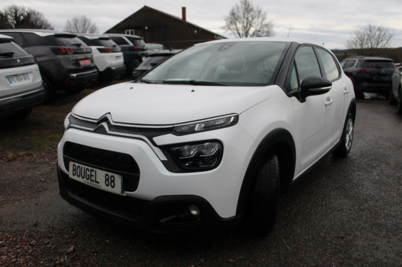 Photo 4 de l'offre de CITROEN C3 PHASE 4 FEEL AFFAIRE 1L5 BLUEHDI 100 CV CLIM REGULATEUR BLUETOOTH FULL LEDS  AUDIO MP3 à 6500€ chez Bougel transactions