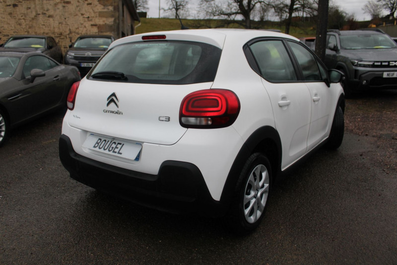 Photo 2 de l'offre de CITROEN C3 PHASE 4 FEEL AFFAIRE 1L5 BLUEHDI 100 CV CLIM REGULATEUR BLUETOOTH FULL LEDS  AUDIO MP3 à 6500€ chez Bougel transactions