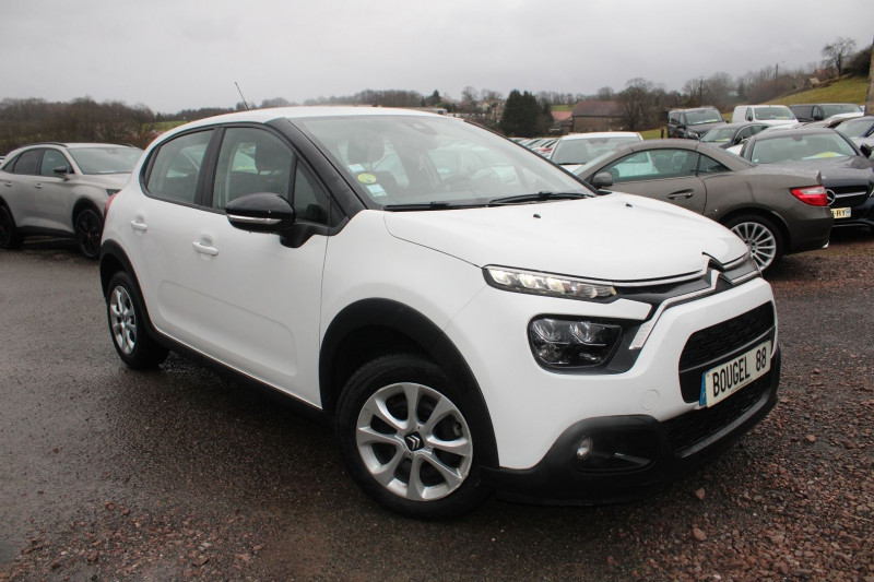 Photo Citroen C3 PHASE 4 FEEL BUSINESS BLUE HDI 100 CV GPS 3D FULL LED MP3 USB RADAR BLUETOOTH RÃGULATEUR Diesel BLANC BANQUISE en vente chez Bougel transactions Citroen C3 PHASE 4 FEEL BUSINESS BLUE HDI 100 CV GPS 3D FULL LED MP3 USB RADAR BLUETOOTH RÃGULATEUR Diesel BLANC BANQUISE Occasion à vendre