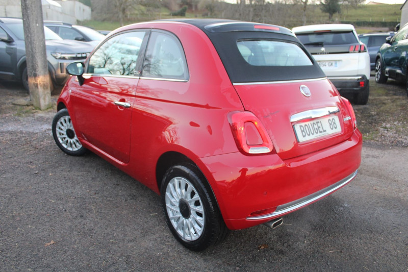 Photo 3 de l'offre de FIAT 500 II C CABRIOLET DOLCEVITA HYBRIDE GPS CONNECT USB RÃGULATEUR BLUETOOTH CUIR LEDS CLIM à 12990€ chez Bougel transactions