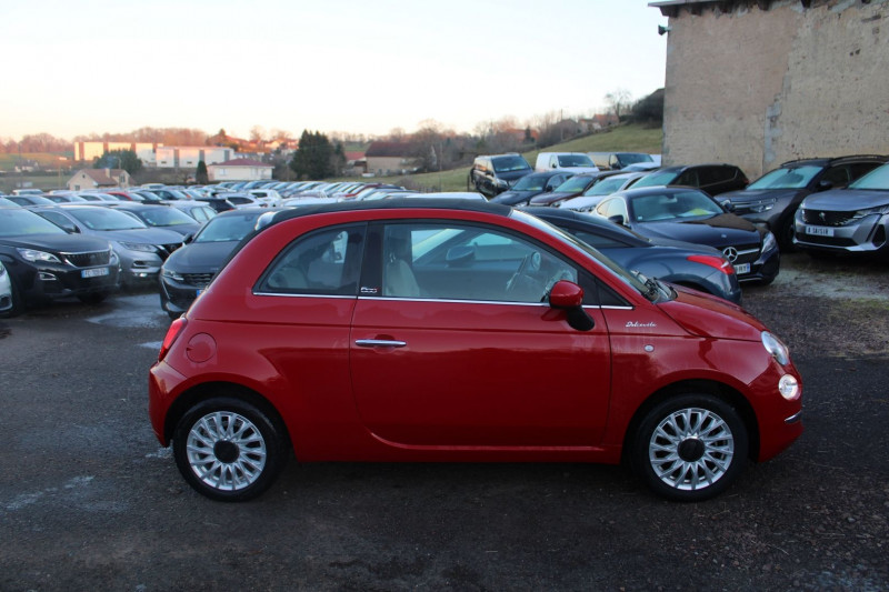 Photo 5 de l'offre de FIAT 500 II C CABRIOLET DOLCEVITA HYBRIDE GPS CONNECT USB RÃGULATEUR BLUETOOTH CUIR LEDS CLIM à 12990€ chez Bougel transactions